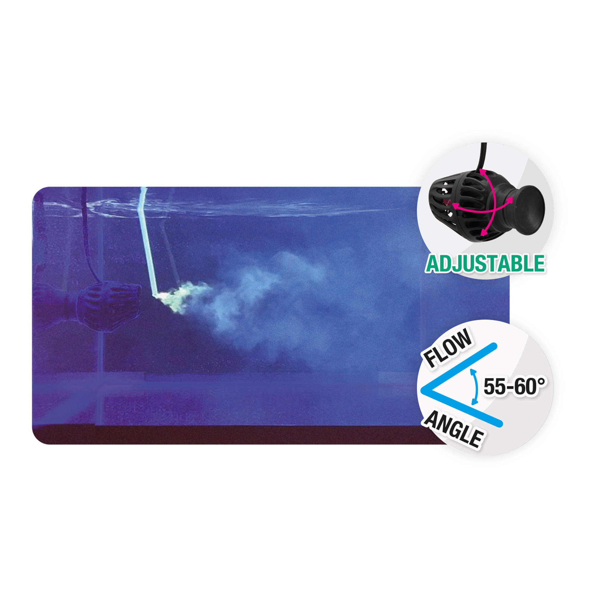 Насос течії в акваріумі Aquarium Systems New-Jet Wave Nano 1100 Gen2 71047