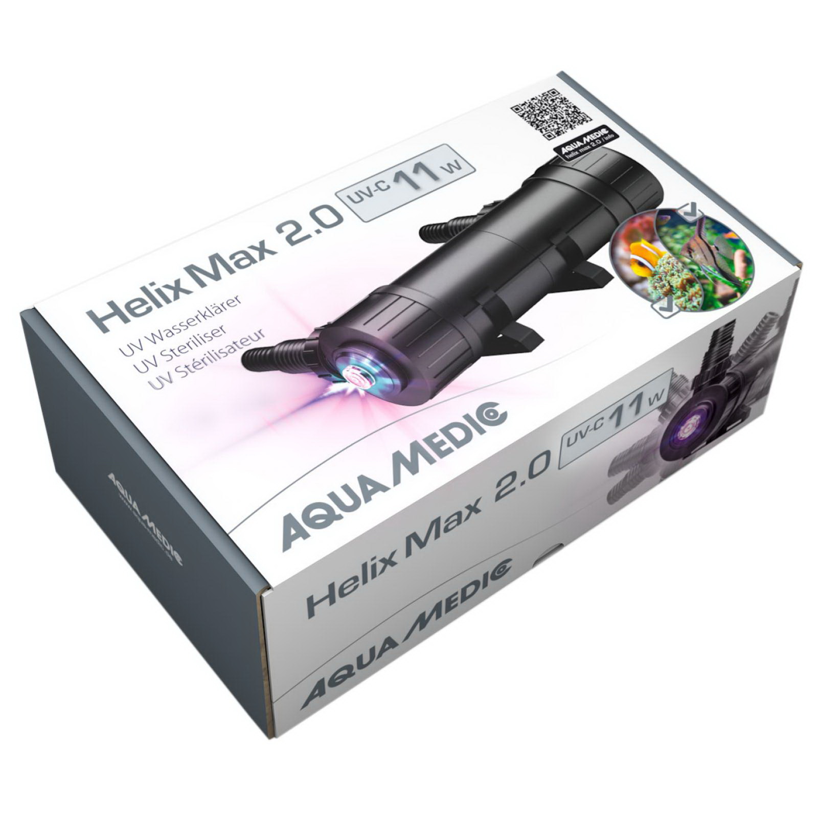УФ стерилизатор для аквариума Aqua Medic Helix Max 2.0 11 Вт
