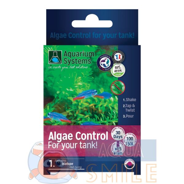 Програма для боротьби з водоростями Aquarium Systems Algae Control FRESHWATER