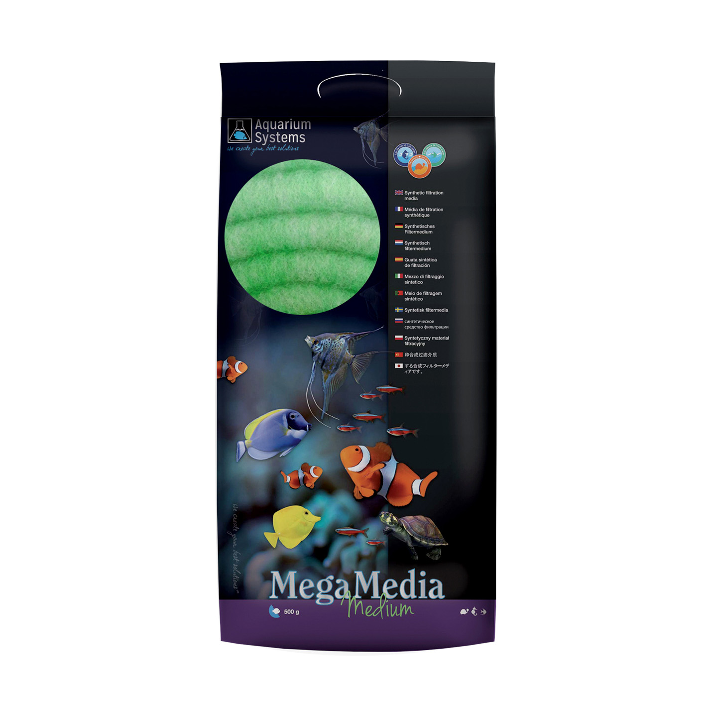 Синтепон для аквариума Aquarium Systems Mega Media 500 г