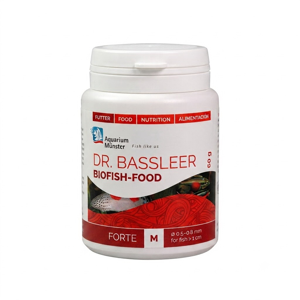 Корм для риб у гранулах Aquarium Munster DR. BASSLEER BF FORTE M 60 г