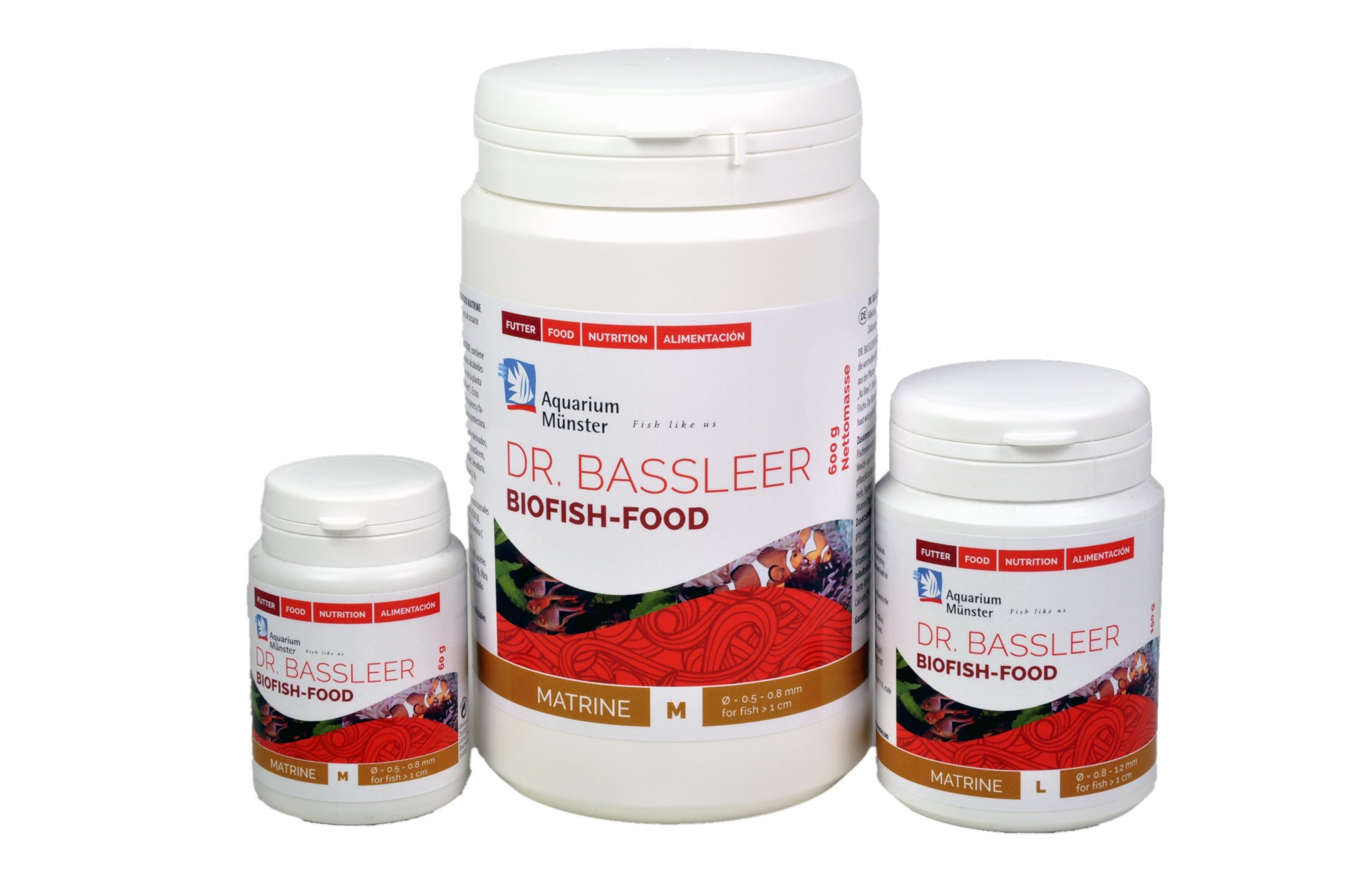 Корм для риб у гранулах від іхтіофтиріозу Aquarium Munster DB BIOFISH FOOD MATRINE M 60 г