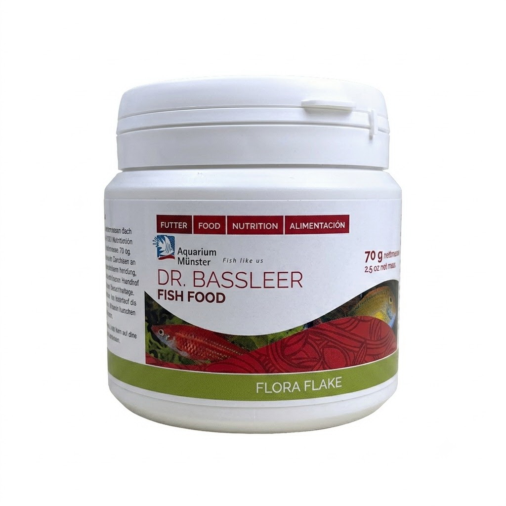 Корм для рыб в хлопьях Aquarium Munster DR. BASSLEER BF FLORA FLAKE 70 г