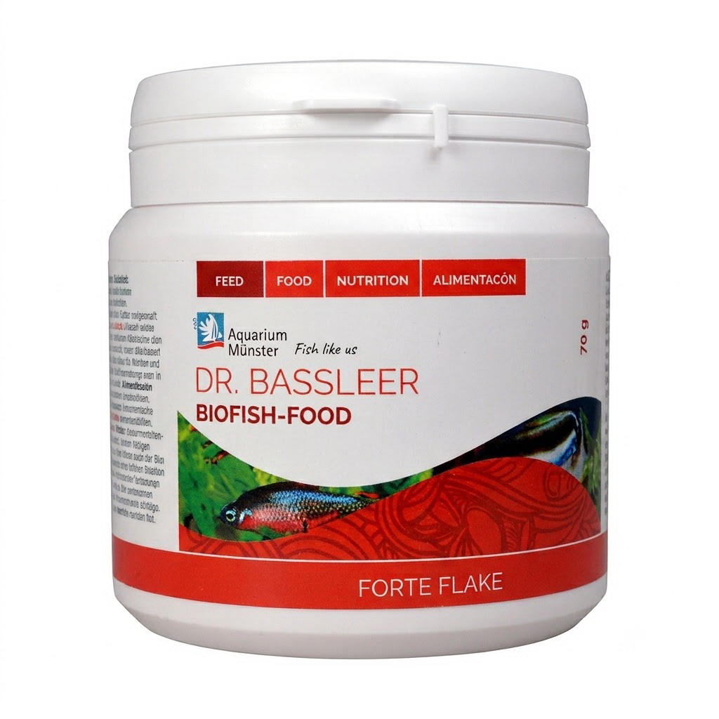Корм для рыб в хлопьях Aquarium Munster DR. BASSLEER BF FORTE FLAKE 70 г
