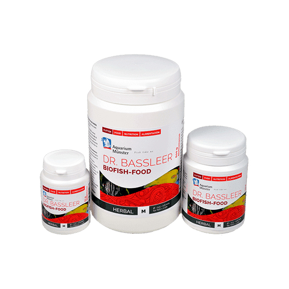Корм для риб у гранулах Aquarium Munster DR. BASSLEER BF HERBAL M 150
