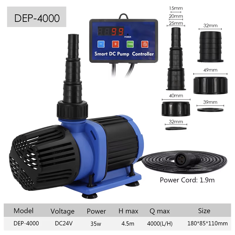 Насос для аквариума JUYANG DEP 4000 DC