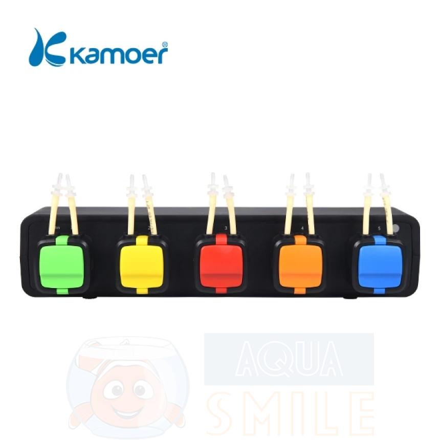 Дозуюча помпа для акваріума Kamoer X5S V2 5-канальна