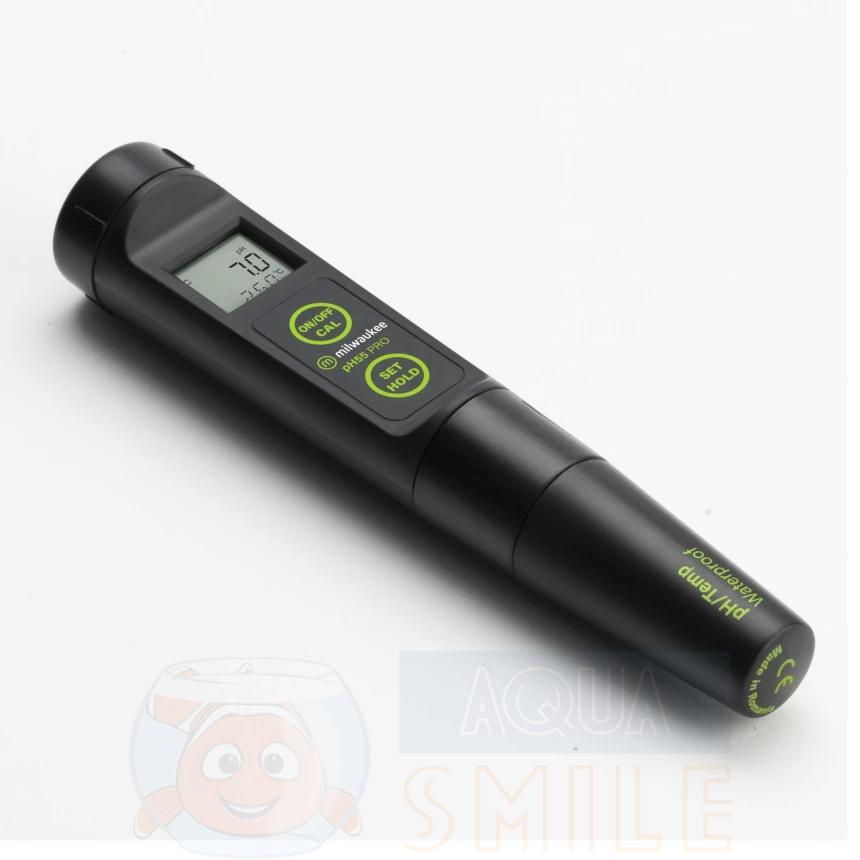 Портативний тестер pH та температури для акваріума Milwaukee pH55 PRO