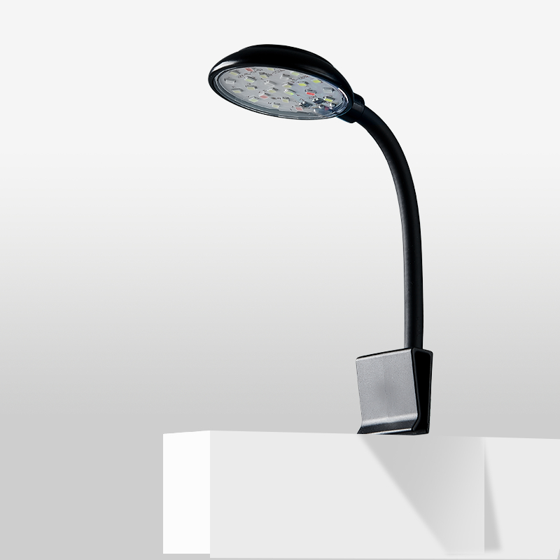Світильник для маленьких акваріумів LED YEE Clamp Lamp 3 Вт чорний