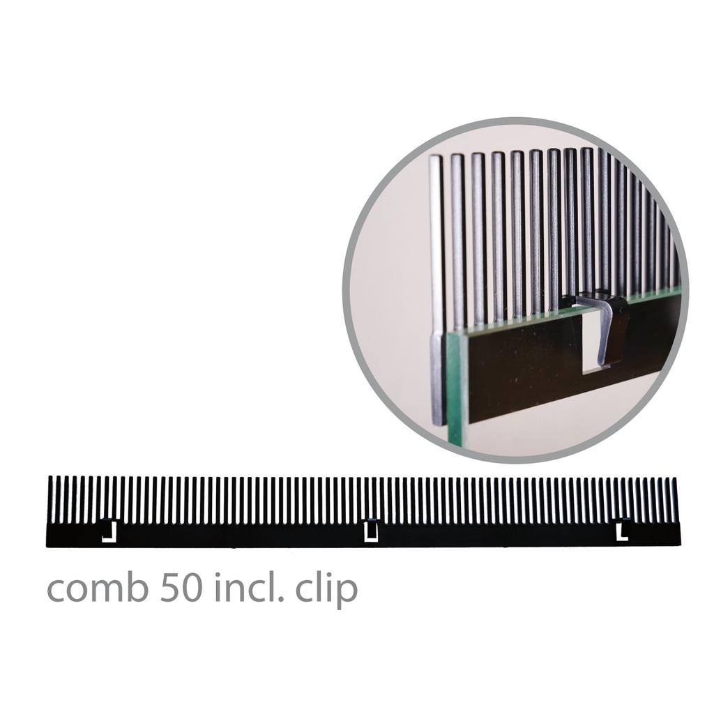 Переливная расческа для аквариума Aqua Medic comb 50 clip
