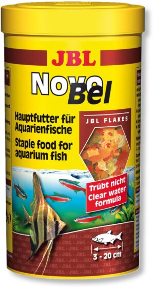 Корм для рибок у формі пластівців JBL NovoBel - 250 мл