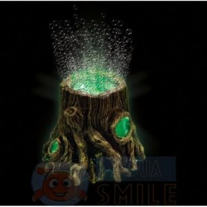 Погружной аэратор с подсветкой и декорацией  H2Show WONDER KIT – OAK STUMP