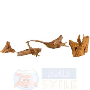 Коряга в аквариум Aquael Корень Мангровый S 15-25 см