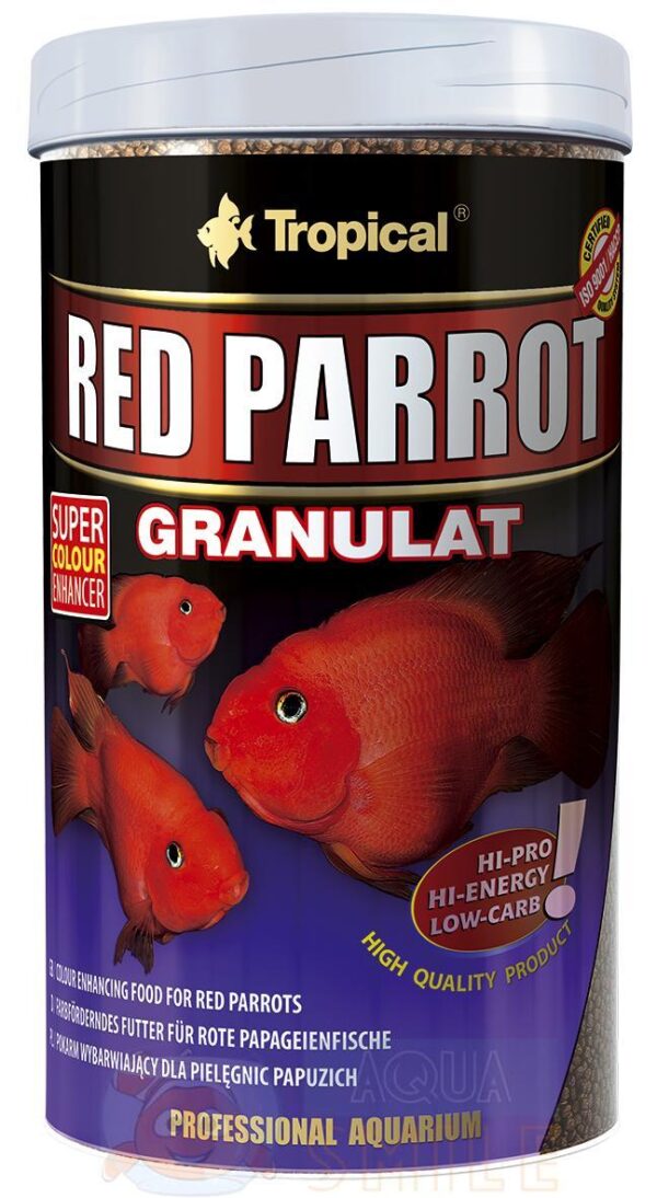 Корм для рыб в гранулах Tropical Red Parrot Granulat