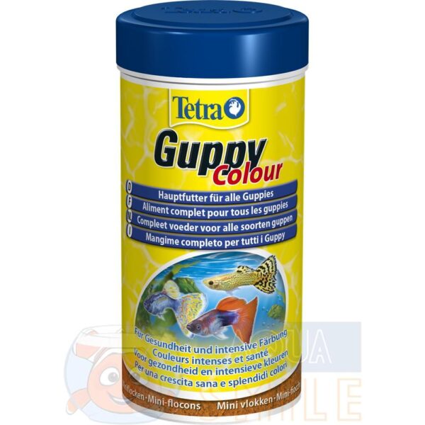 Корм для гуппи хлопья Tetra Guppy Colour Mini Flakes 100 мл